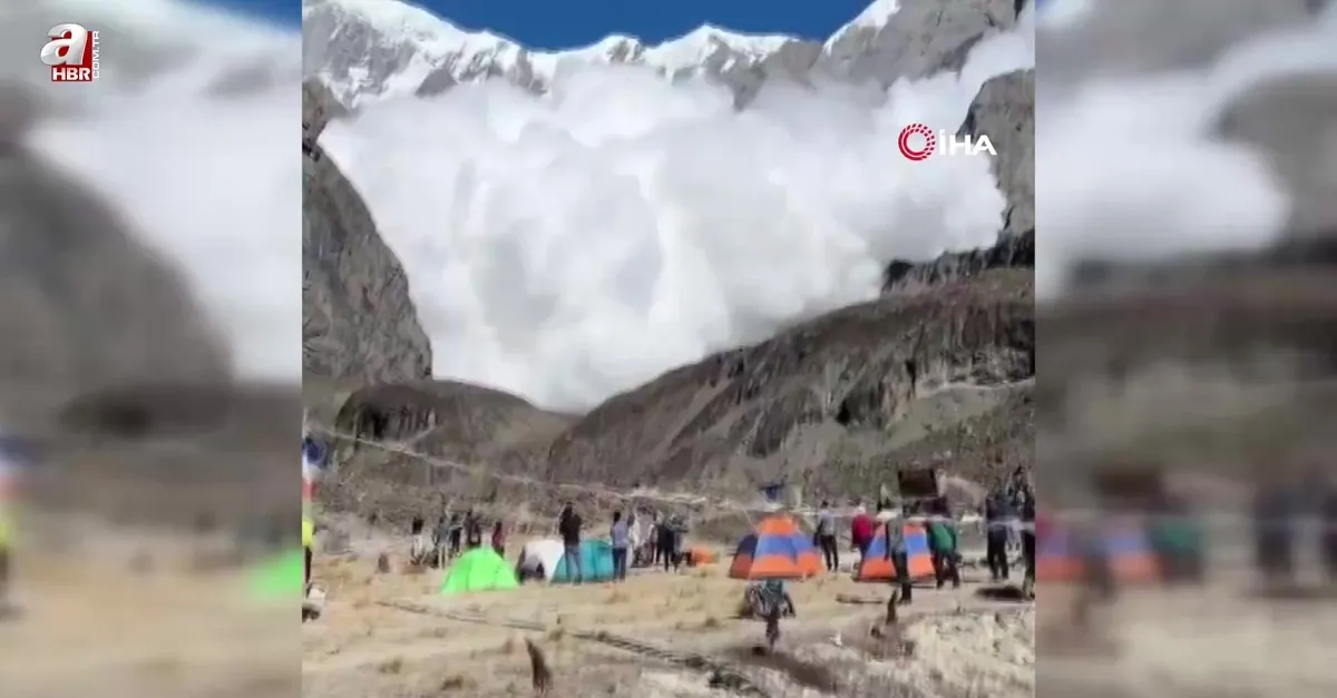 Nepal'de dağcıların kampına çığ düştü