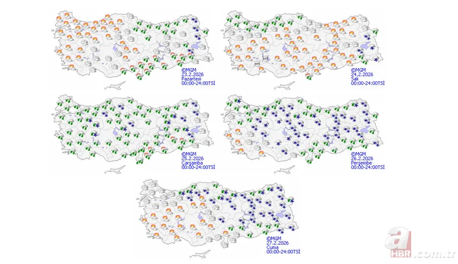 Meteoroloji'den Sibirya uyarısı: Yeni haftada kar küresi olacağız! İstanbullular hazır olun 10