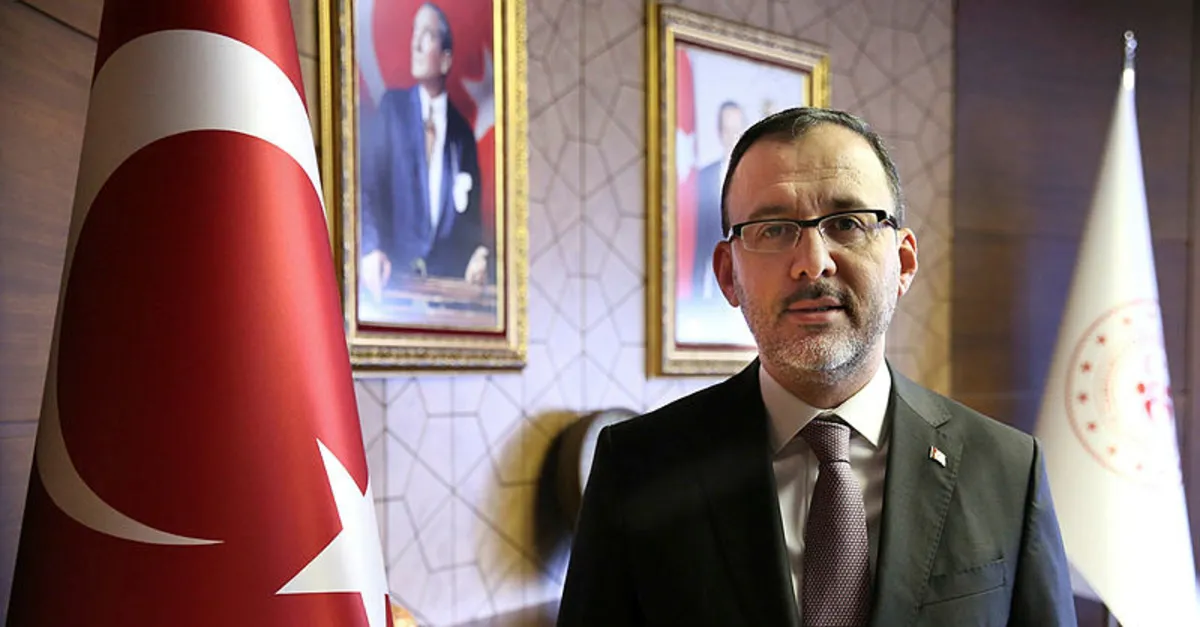 Spor Bakanı Mehmet Muharrem Kasapoğlu'ndan "2020 Tokyo Olimpiyatı" açıklaması | VİDEO