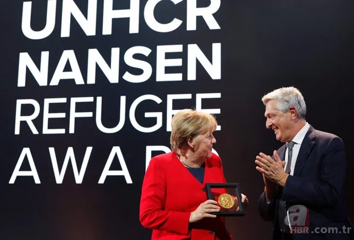Nansen Mülteci ödülünü aldı! Merkel’den Türkiye’ye övgü dolu sözler