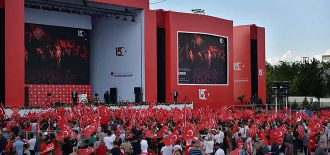 Son dakika: 15 Temmuz şehitleri anma programı! Vatandaşlar dev buluşma için Başkan Erdoğan’ı bekliyor...