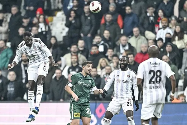 Kartal yuvasında kanatlandı! Beşiktaş 2-0 Konyaspor MAÇ SONUCU