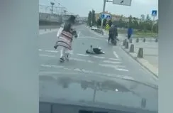 Çocuğa motosikletle çarpıp kaçan sürücü yakalandı
