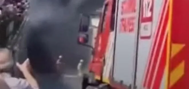 Son dakika: İstanbul’da İETT otobüsü yangını! Seyir halindeyken alev aldı