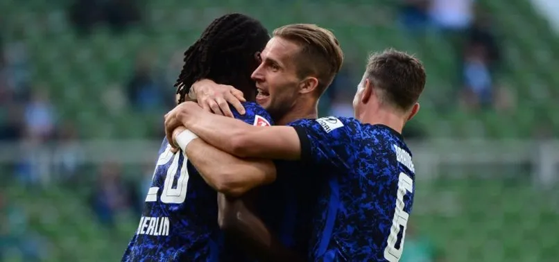 Bundesliga'da bol gollü maç: Werder Bremen 1-4 Hertha Berlin | GOLLERİ İZLE