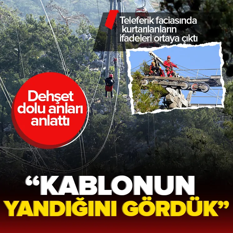 Kurtarılan vatandaşların ifadeleri ortaya çıktı!