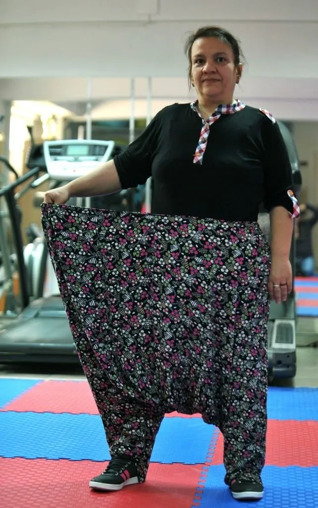 Boşandığı kocasına inat 8 ayda 65 kilo verdi