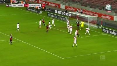 GOL | Stuttgart 2-2 Eintracht Frankfurt