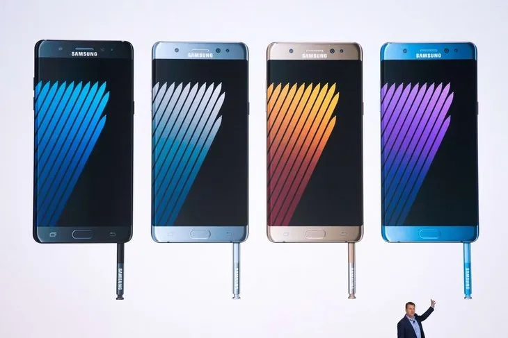 Samsung Galaxy Note7 ve tüm özellikleri