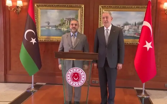 Bakan Hulusi Akar, Halid Ammar el-Mişri ile görüştü! 500 yıllık tarihi dostluk, özgürlük ve savunma vurgusu