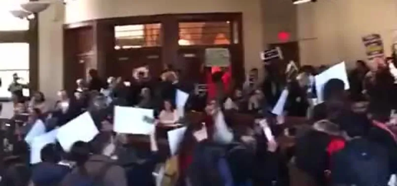 Harvardlı öğrencilerden İsrail büyükelçisine Filistin tepkisi