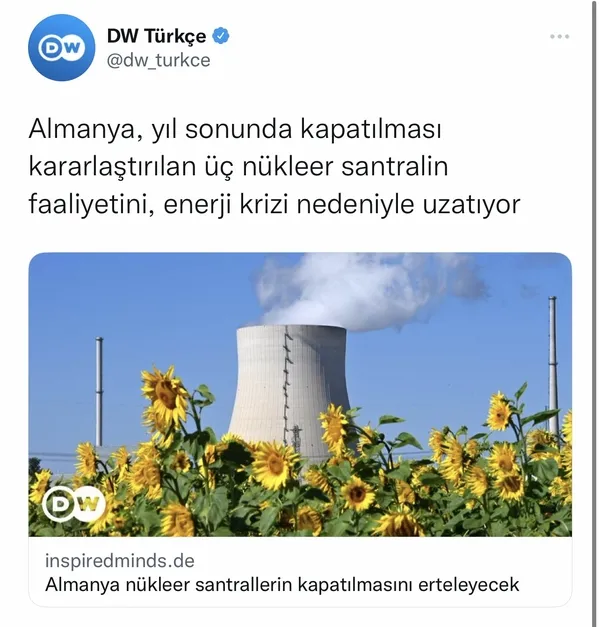 DW’nin ’nükleer’ ikiyüzlülüğü: Almanya’da iyi Türkiye’de kötü