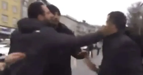 İzinsiz gösteride HDP’liler tansiyonu yükseltti! Polis Ferhat Encü’nün hakaretini yanına bırakmadı