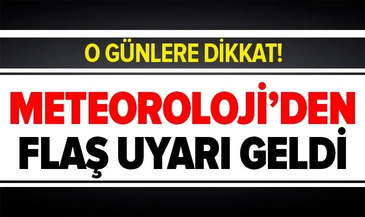Meteoroloji'den son dakika açıklaması! Kuvvetli fırtına uyarısı yapıldı... Kar yağışı geliyor mu? Bu hafta hava nasıl olacak?