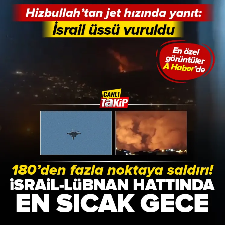 İsrailden Hizbullaha saldırı!