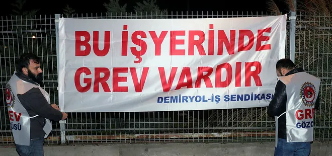 İZBAN’da grev başladı, yolcular geri döndü!