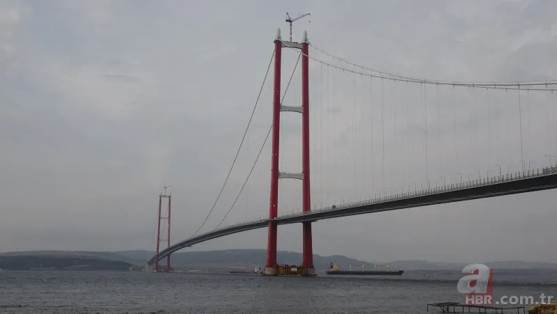 1915 Çanakkale Köprüsü 'Dünyanın En Yüksek Kuleli Asma Köprüsü' oldu 14