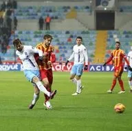 Kayserispor - Trabzonspor maçından kareler
