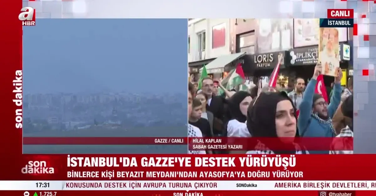 Türkiye Filistin için tek yürek!