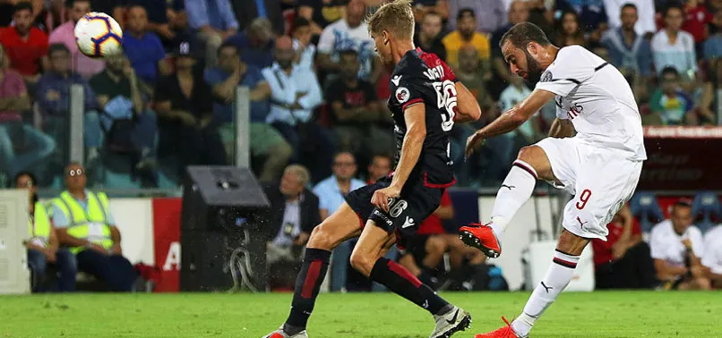 Higuain attı Milan 1 puana razı oldu!