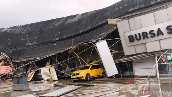 Bursa’daki terminalin çökme anı kamerada! Yeni görüntüler ortaya çıktı! İşte o anlar...