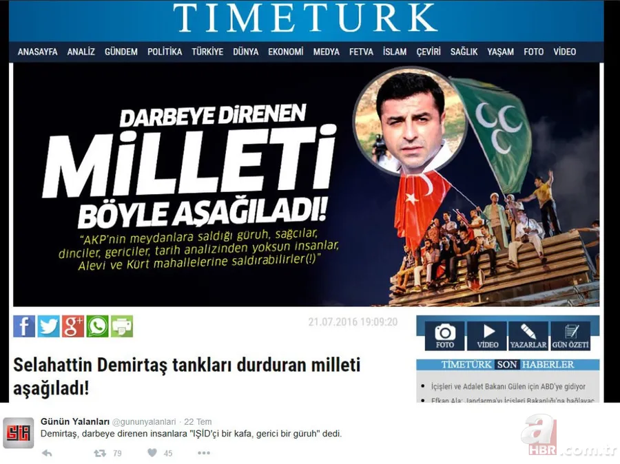 İşte darbe girişimi sonrası ortaya çıkan yalan haberler 8