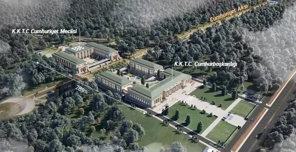 Son dakika: İşte Başkan Erdoğan’ın müjdesini verdiği KKTC’de yapılacak olan Cumhurbaşkanlığı Kompleksi