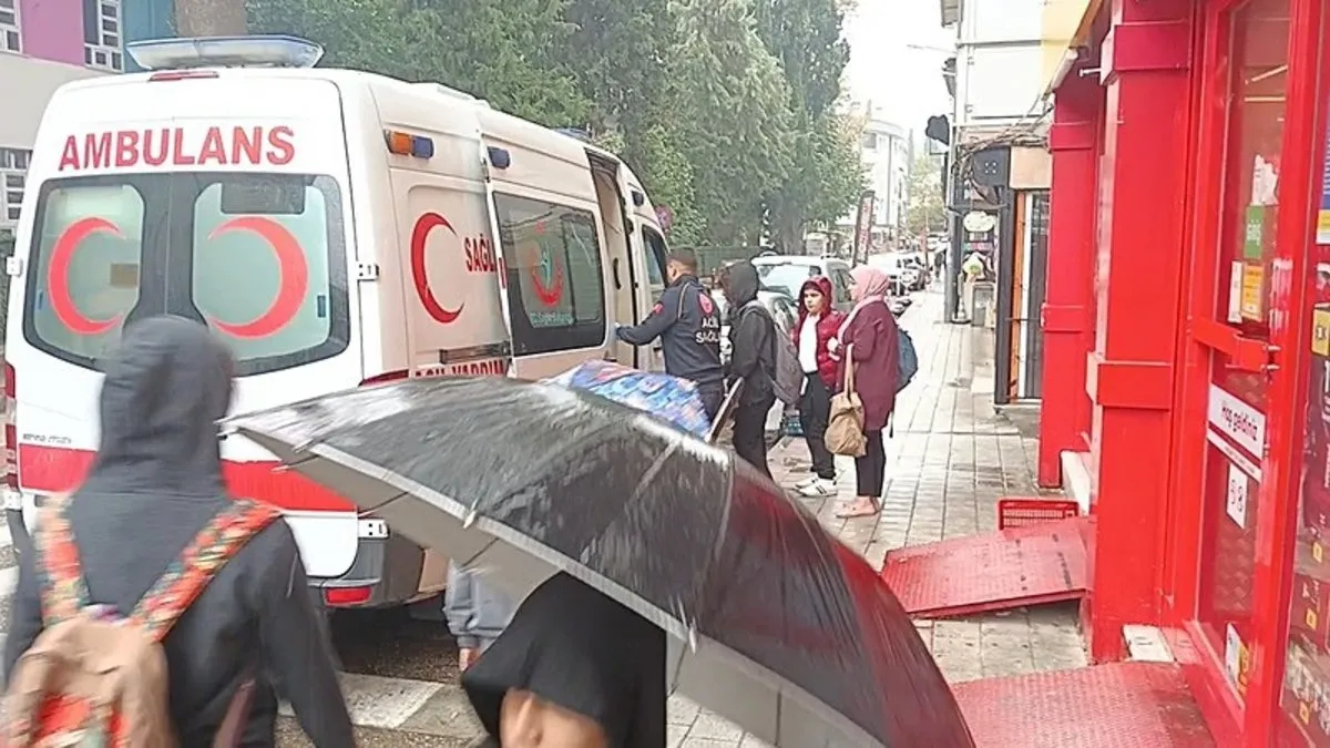 Bursa'da okulda zehirlenme paniği! 9 öğrenci hastanelik oldu