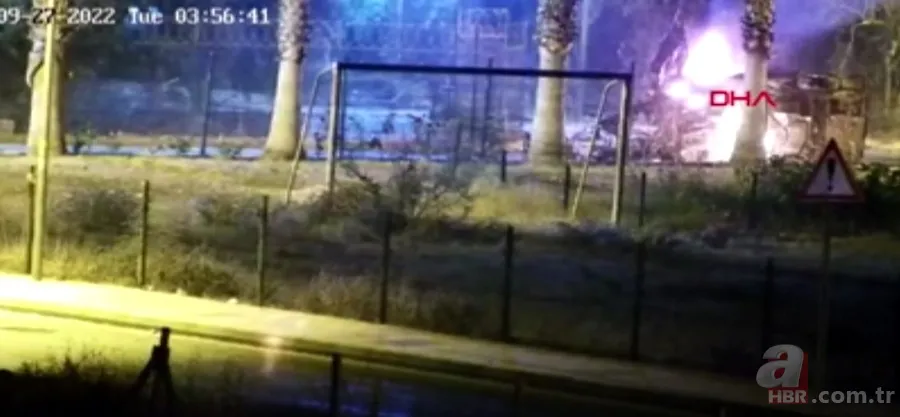 Mersin'deki saldırıdan yeni görüntüler: Teröristin sırtındaki çantayı patlatma anı kamerada 17