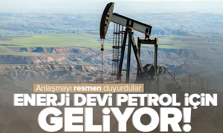Enerji devi geliyor! Anlaşmayı duyurdular