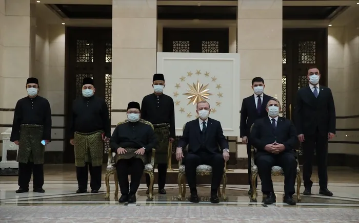 Son dakika: Başkan Erdoğan’dan Cumhurbaşkanlığı Külliyesi’nde peş peşe önemli kabuller!