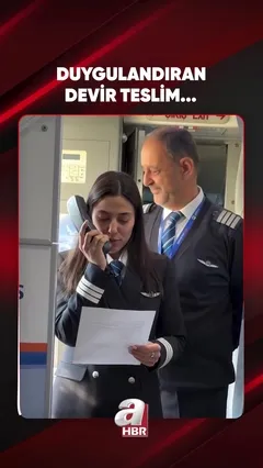 DUYGULANDIRAN DEVİR TESLİM...