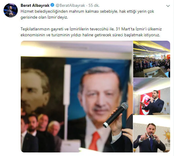 Bakan Berat Albayrak: İzmir'i ülkemizin yıldızı haline getireceğiz - 1