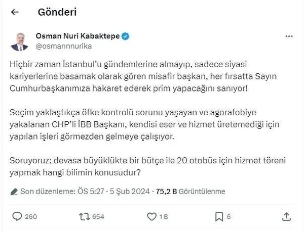 Ekrem İmamoğlu’ndan Başkan Erdoğan üzerinden kırpılmış video ile algı operasyonu! AK Parti’den sert tepki: Agorafobiye yakalanan misafir başkan