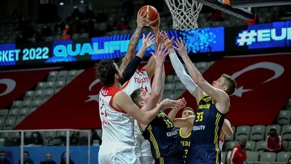 Türkiye İsveç’i devirdi! Türkiye 88-80 İsveç MAÇ SONUCU-ÖZET