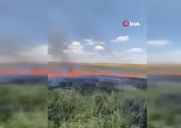 Ankara’da korkutan anız yangını