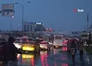 İstanbul’da sağanak yağış hayatı olumsuz etkiledi | İstanbulda yol durumu