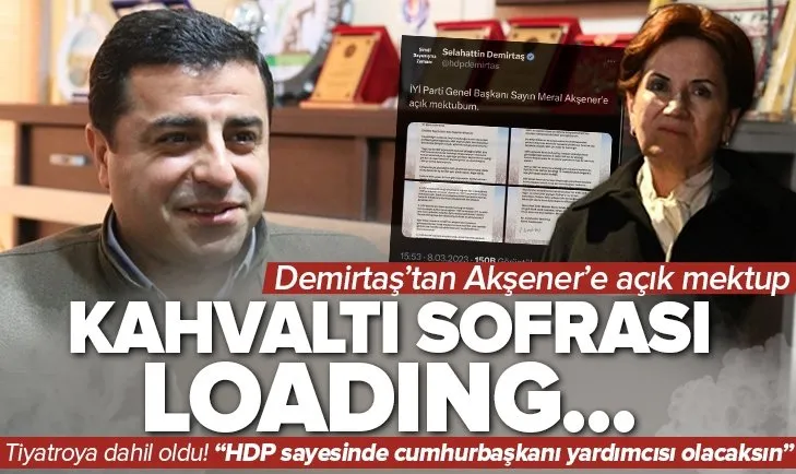Demirtaş’tan Akşener’e mektup: ’HDP sayesinde...’