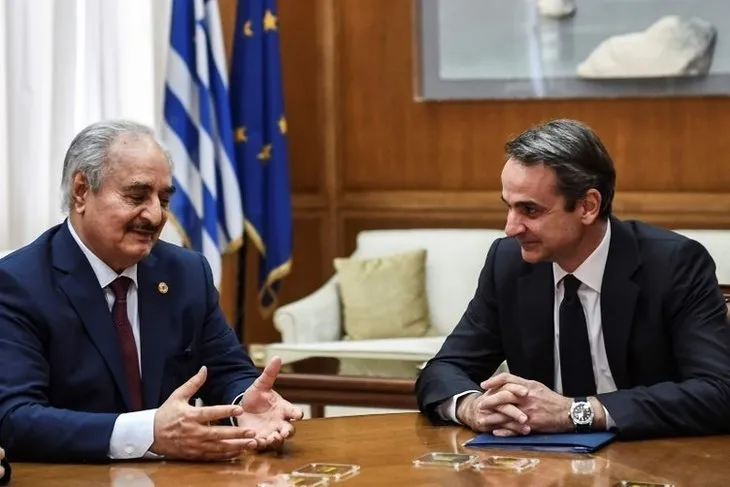 Hafter, Yunanistan Başbakanı ve Dışişleri Bakanı ile görüştü