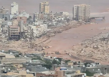 Libya'da bayraklar yarıya indirildi!