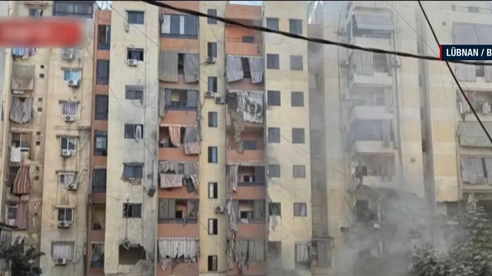 İsrail ordusundan Lübnan’a bombardıman! Savaşın en sıcak görüntüsü A Haber’de