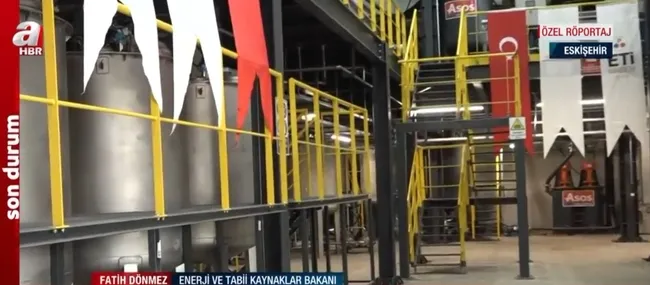 Enerji ve Tabii Kaynaklar Bakanı A Haber’de! Nadir toprak elementleri oksitlerinin üretimine başlandı