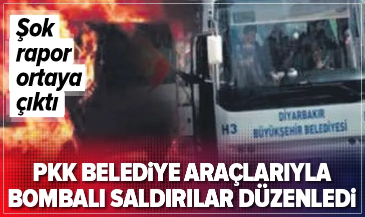 PKK belediye araçlarıyla bombalı saldırılar düzenledi