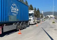 İki TIR arasında feci son!