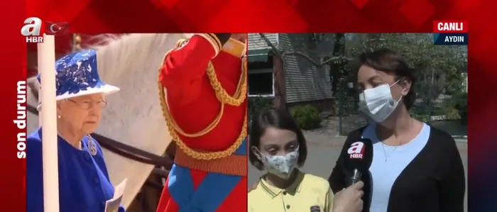 İngiltere Kraliçesi Elizabeth'ten Türk öğrenciye mektup! Ne yazdı? Bade Ekiz A Haber'de anlattı - 2