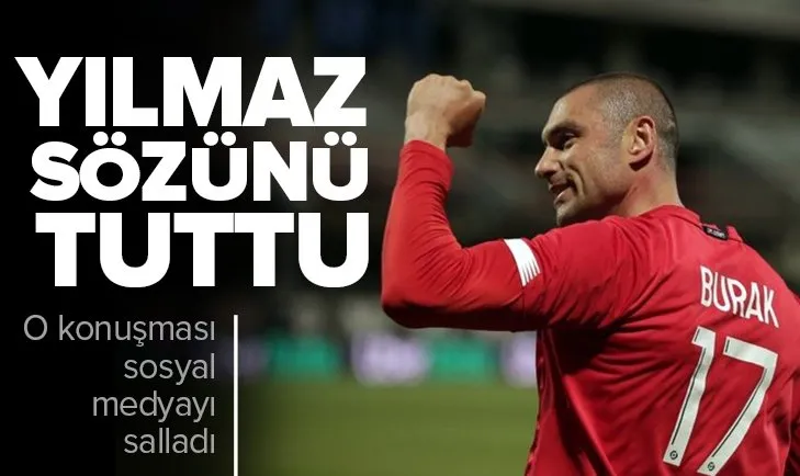 Burak Yılmaz sözünü tuttu! Lille'e şampiyonluğu getiren konuşma