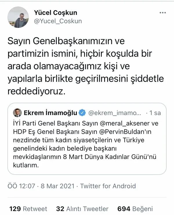 Millet İttifakı’nda Ekrem İmamoğlu krizi! Akşener- Buldan etiketi İYİ Parti’yi kızdırdı