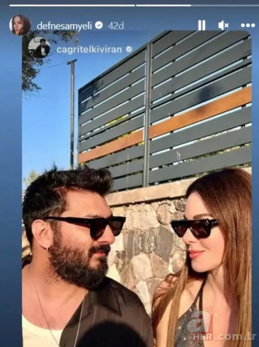 İddiaları yalanlamıştı! Defne Samyeli ve Çağrı Telkıvıran’dan aşk pozu geldi 5
