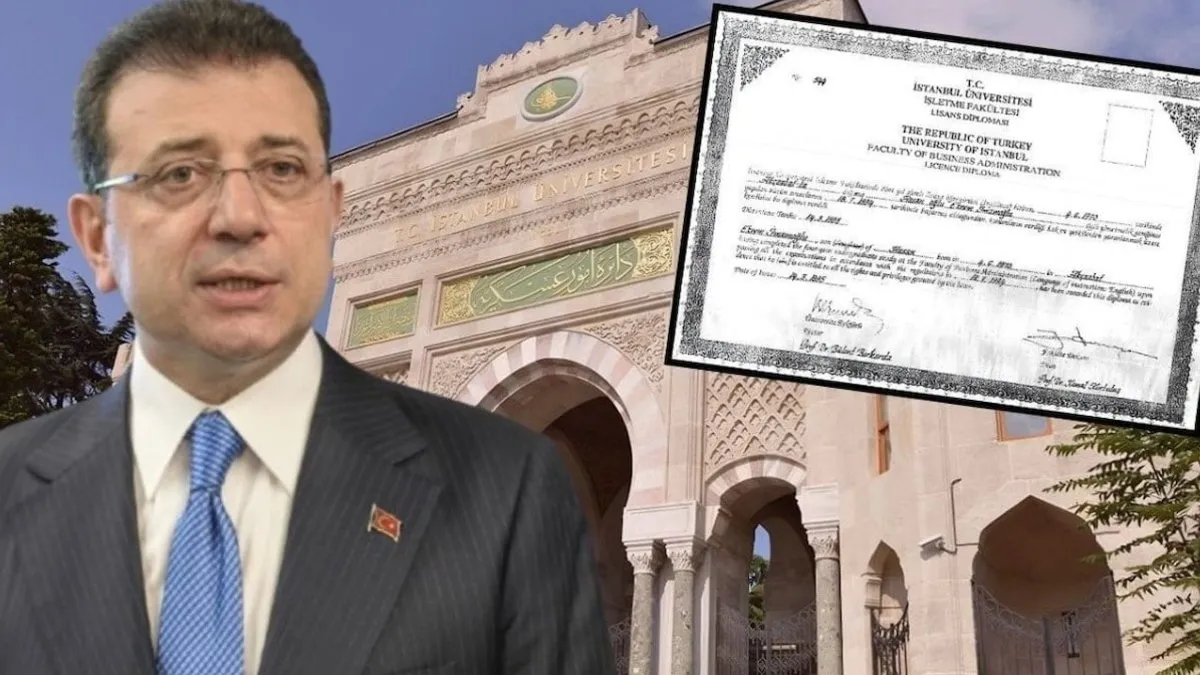 Ekrem İmamoğlu'na sahte diploma iddianamesi! İşte istenen ceza