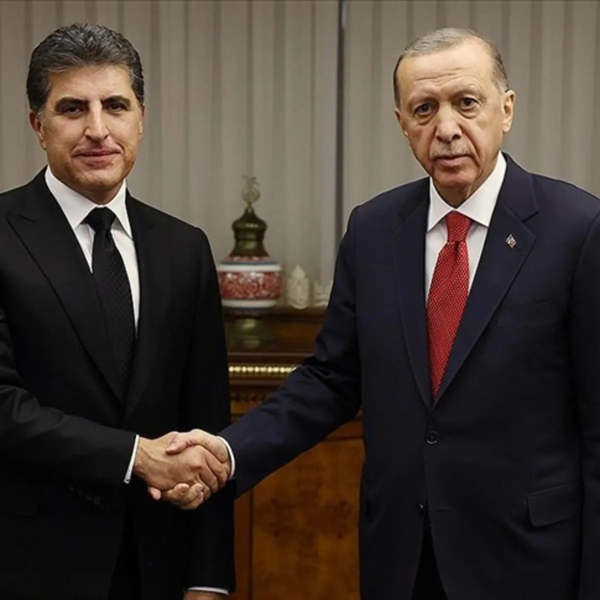 Başkan Erdoğan’dan Neçirvan Barzani'ye geçmiş olsun telefonu